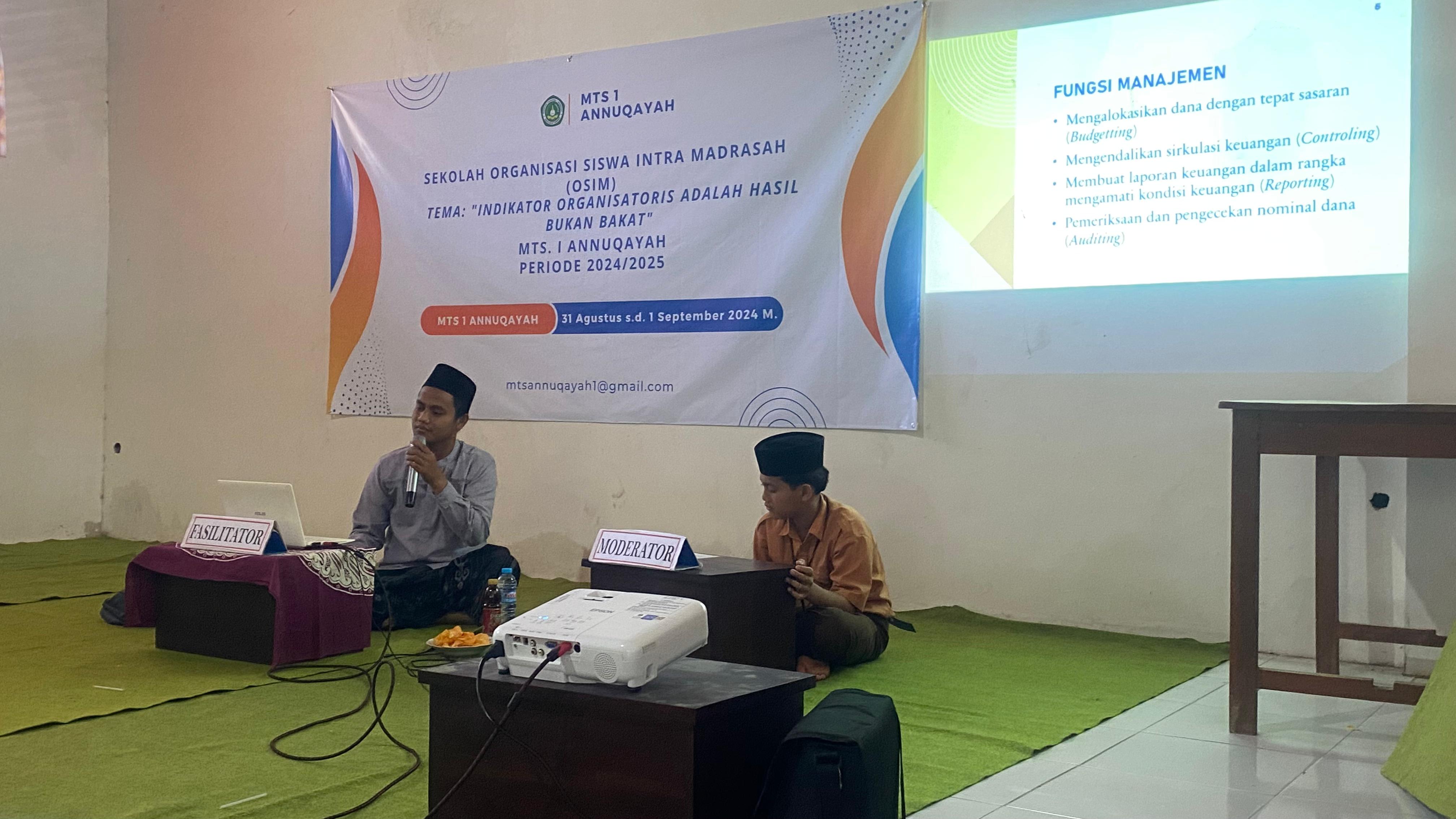 Sekolah Organisasi (SO) ; Menuju Pengetahuan Siswa