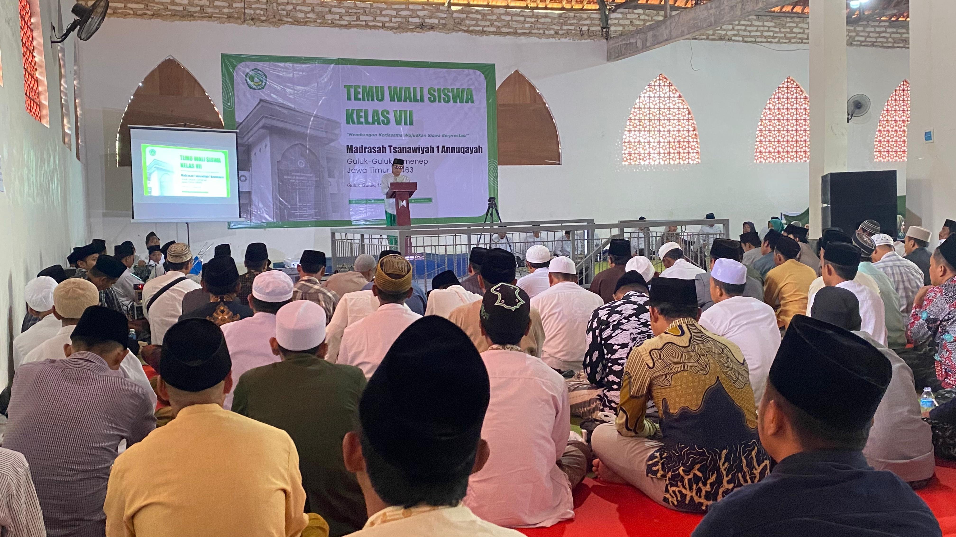 Guna Menumbuhkan Solidaritas dan Silaturahmi, MTs. 1 Annuqayah Gelar Temu Wali Siswa